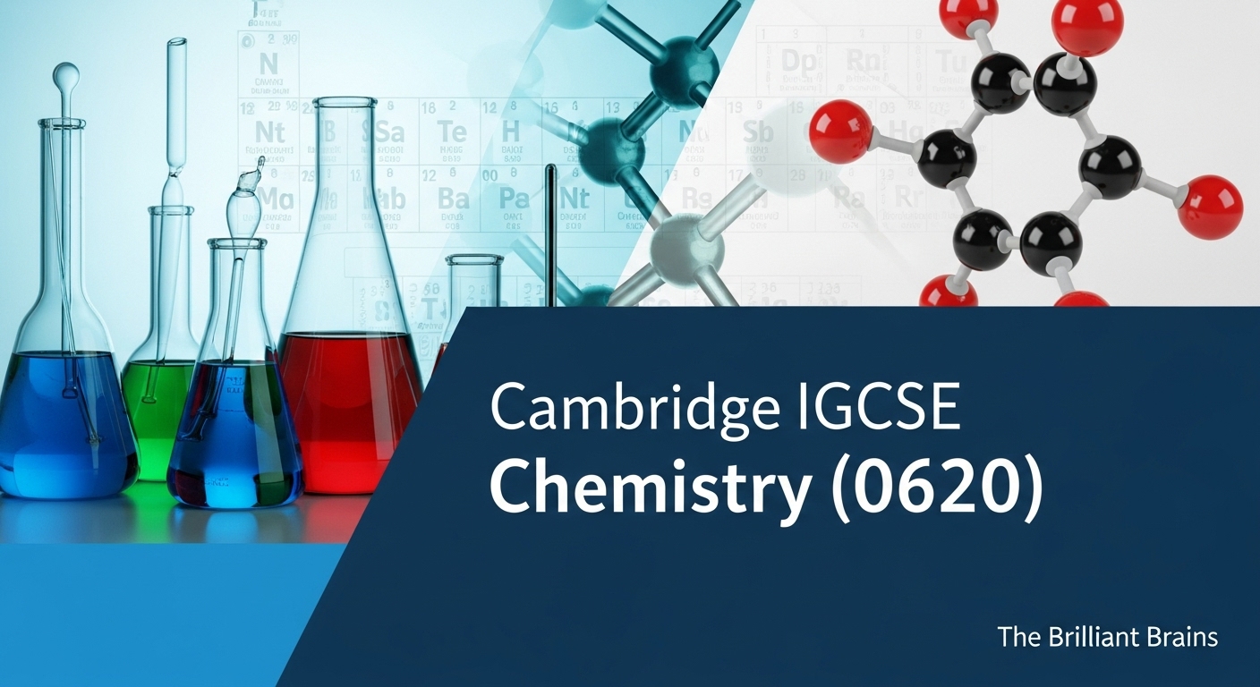 Cambridge IGCSE Chemistry (0620) – Mastery Course (1-on-1 Online Tutoring Program)
