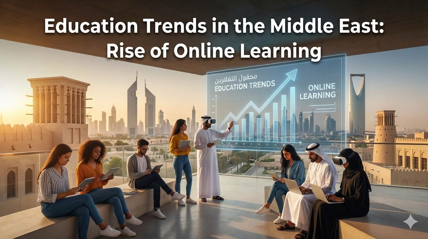 Education Trends in the Middle East: Rise of Online Learning & E-Learning Growth