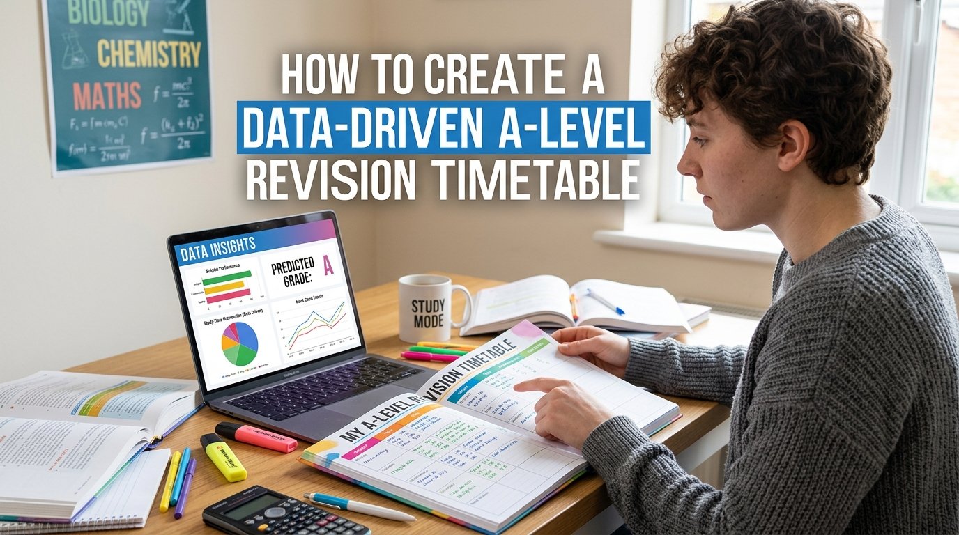 How to Create a Data-Driven A-Level Revision Timetable (5-Step Exam-Optimiser System)