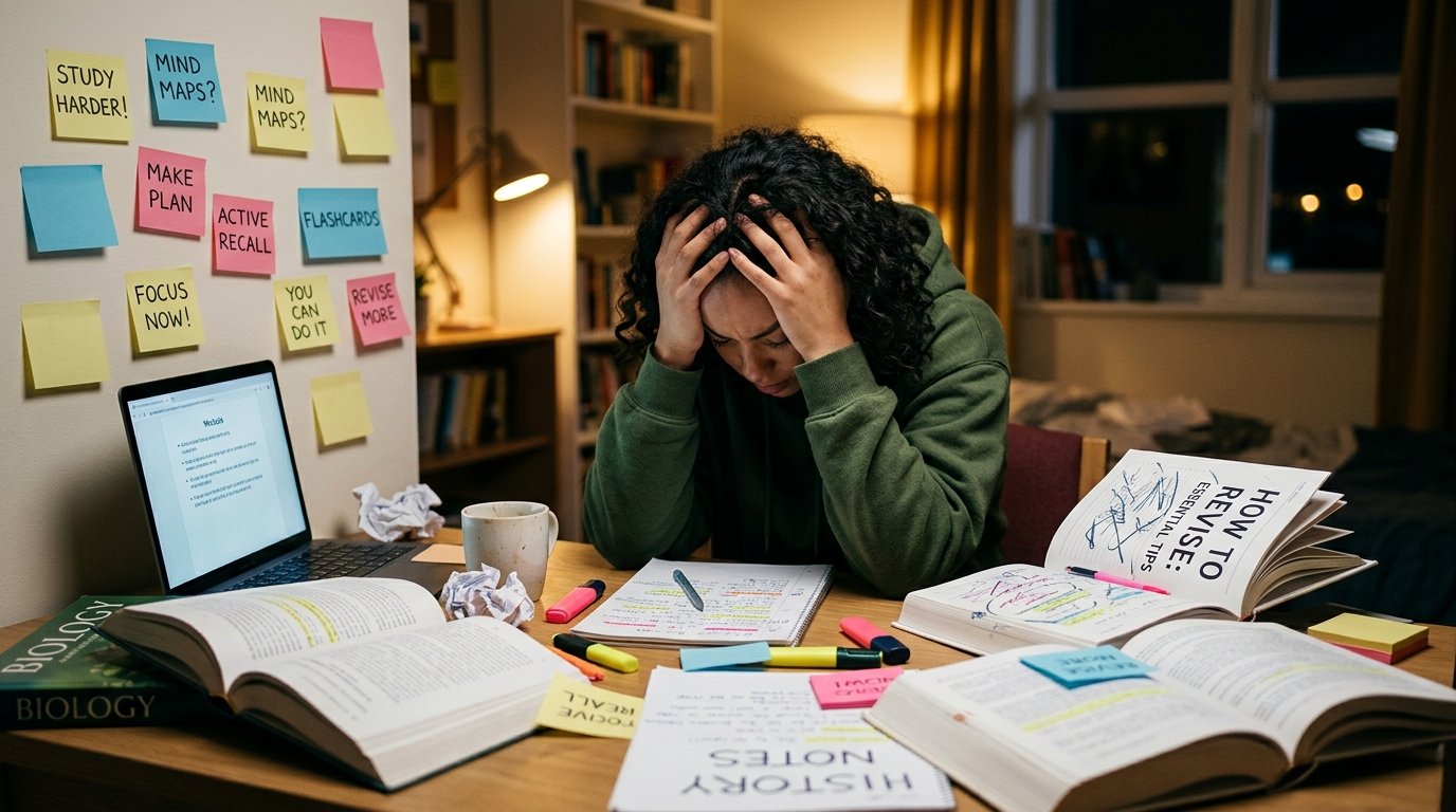 Why Revision Tips for Students Often Fail (And What Works Instead)